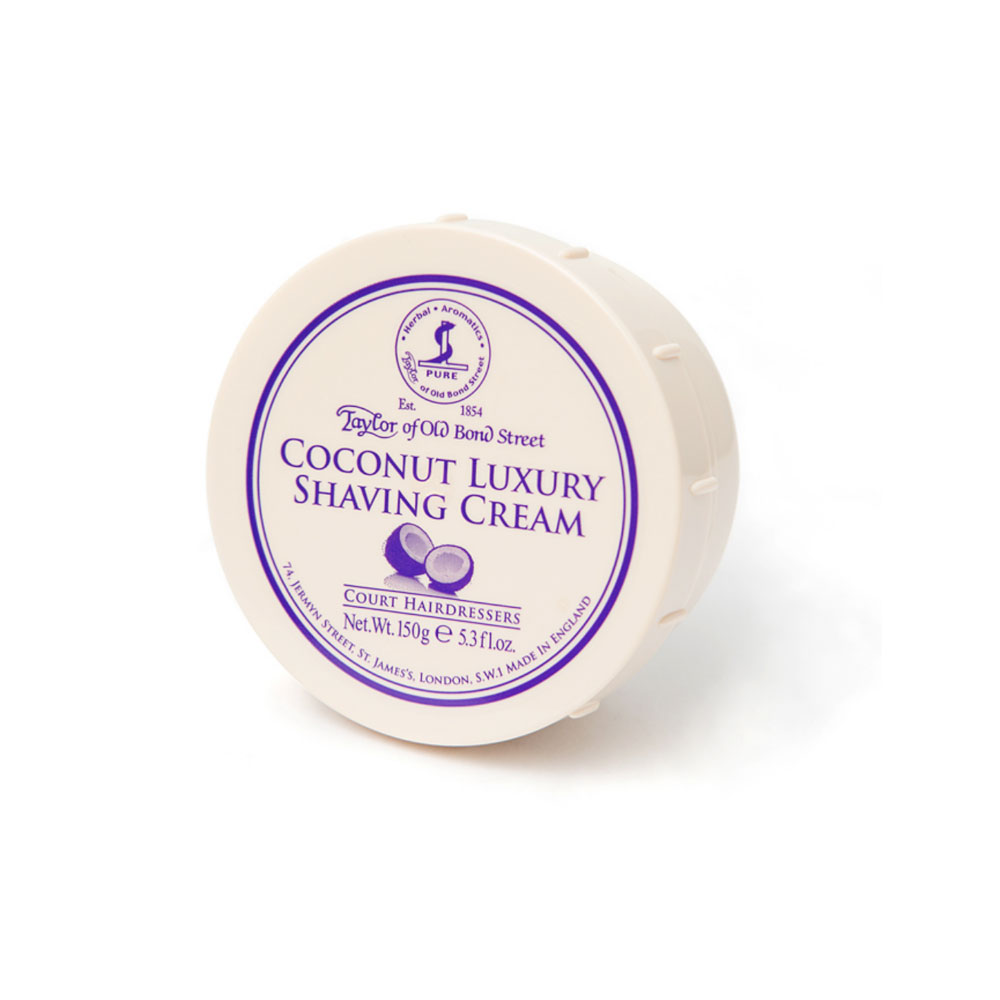 Taylor - Coconut - Crème à raser - 150g