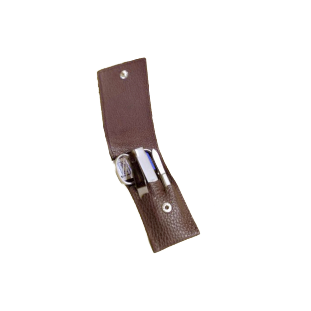 Dovo - Manicure set 4 pieces - Brown