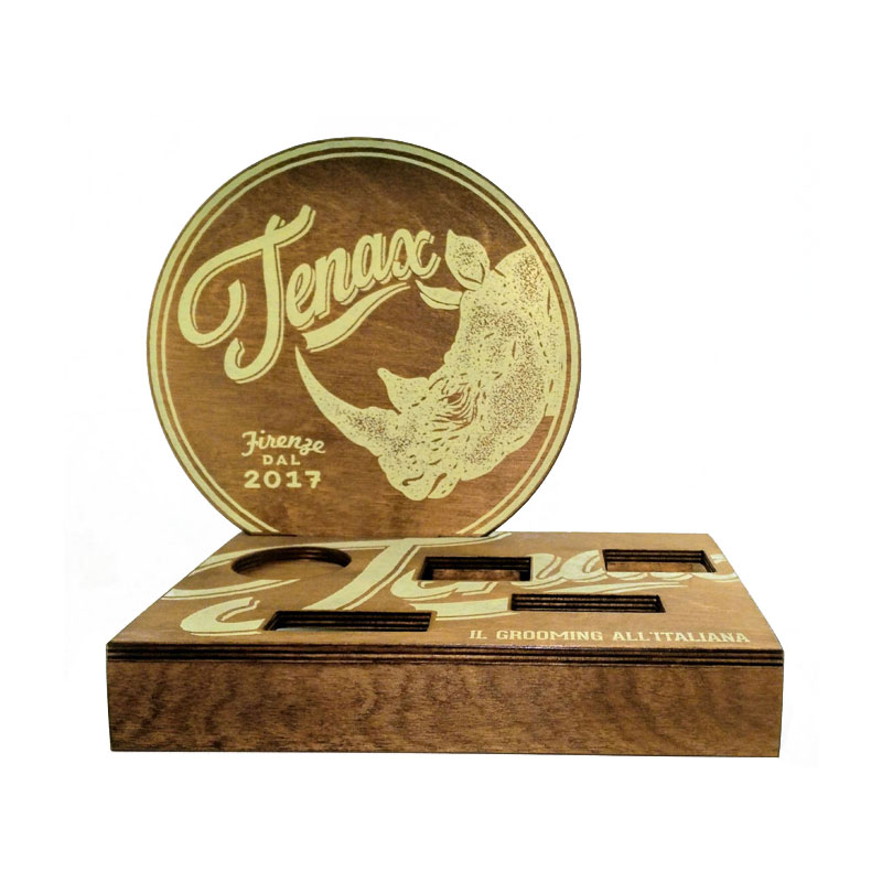 Tenax - wooden display