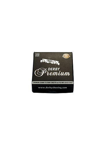 Derby - Black Premium - Demi Lames pour Shavettes