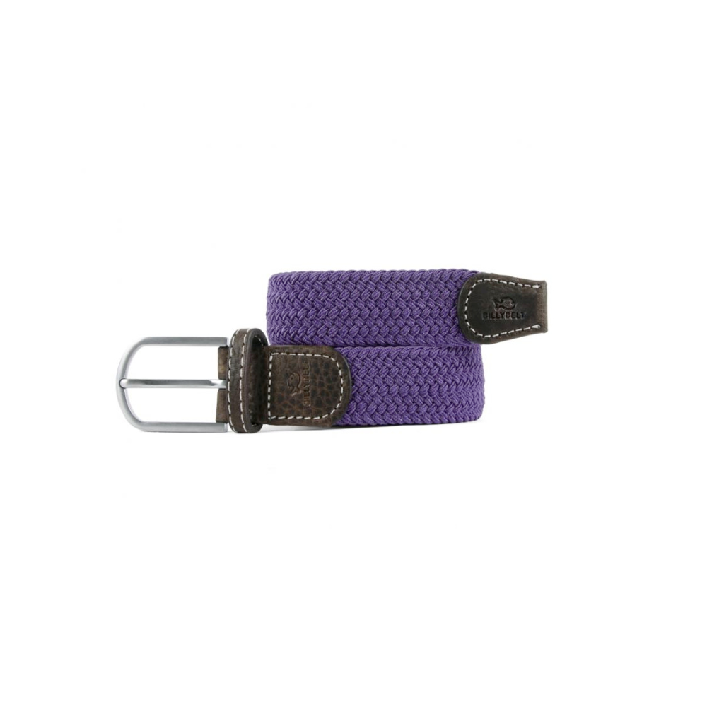 Billybelt - Ceinture tressée élastique - Améthiste Taille 1