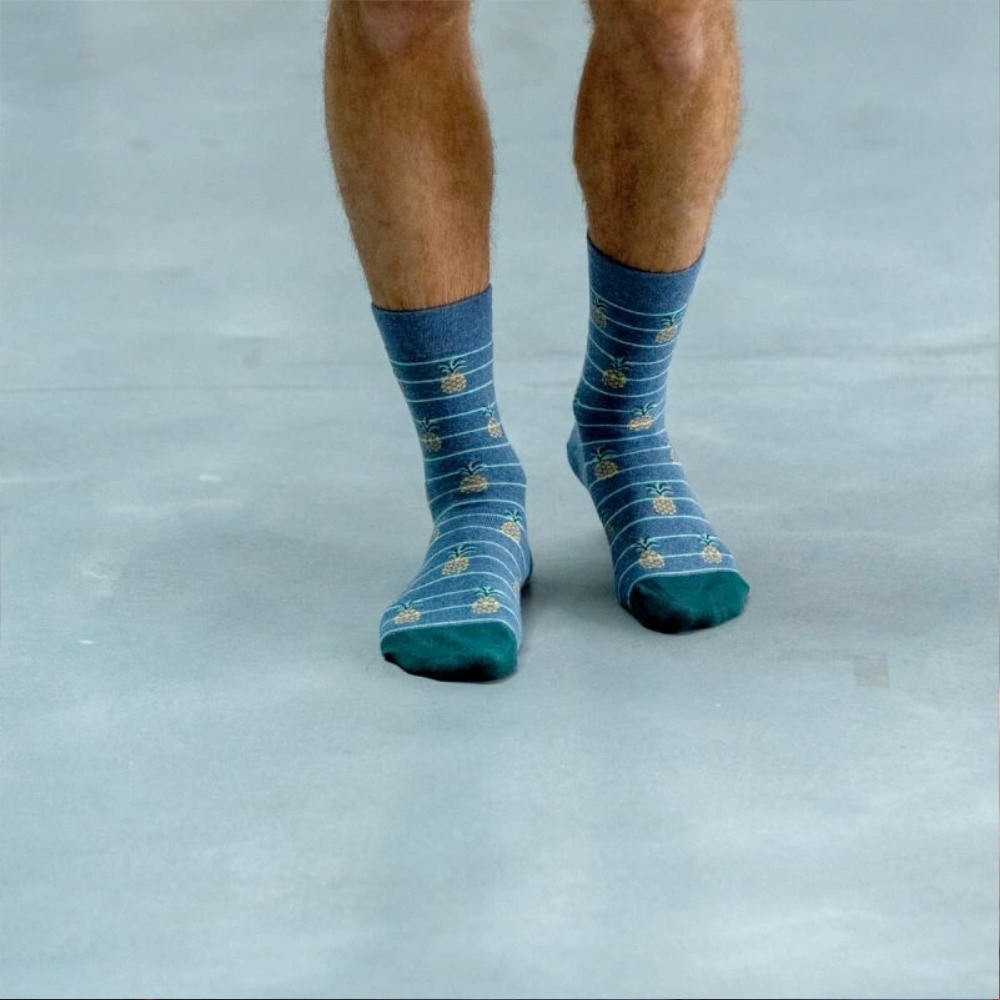 BillyBelt - Cotton socks - Pineapple