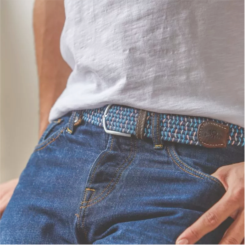 Billybelt - Cotton waxed elastic belt - Aden - Size 1