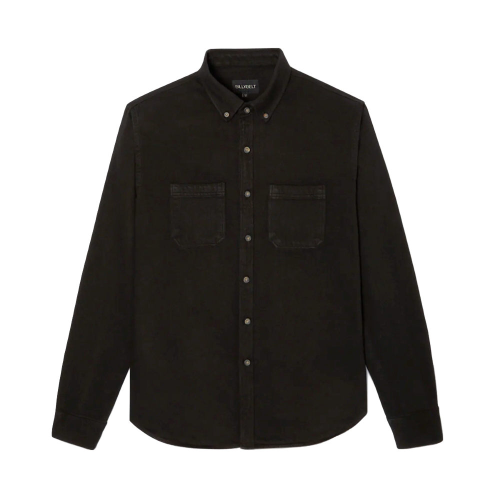 BillyBelt - Black denim shirt - 7,5 oz - Medium