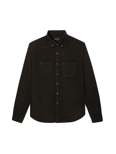 BillyBelt - Chemise en denim Noir - 7,5 oz - Large