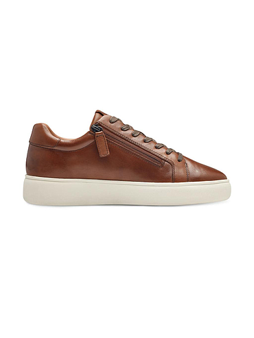 Tamaris - Sport Shoes - Cognac Leather - Size 42