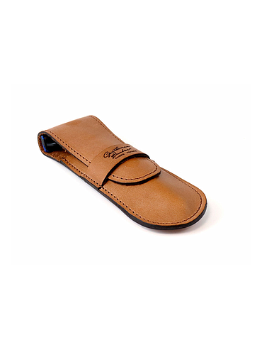 Gentleman - Straight razor case - Light brown