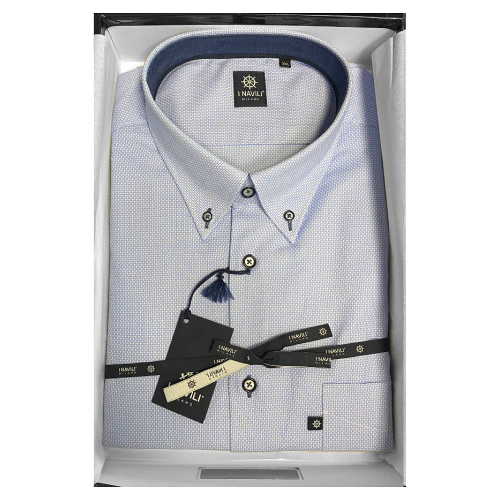 Navili - Chemise Lampedusa Bleu Clair - 3XL