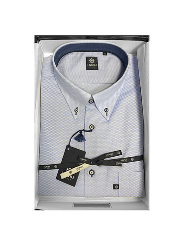 Navili - Chemise Lampedusa Bleu Clair - L