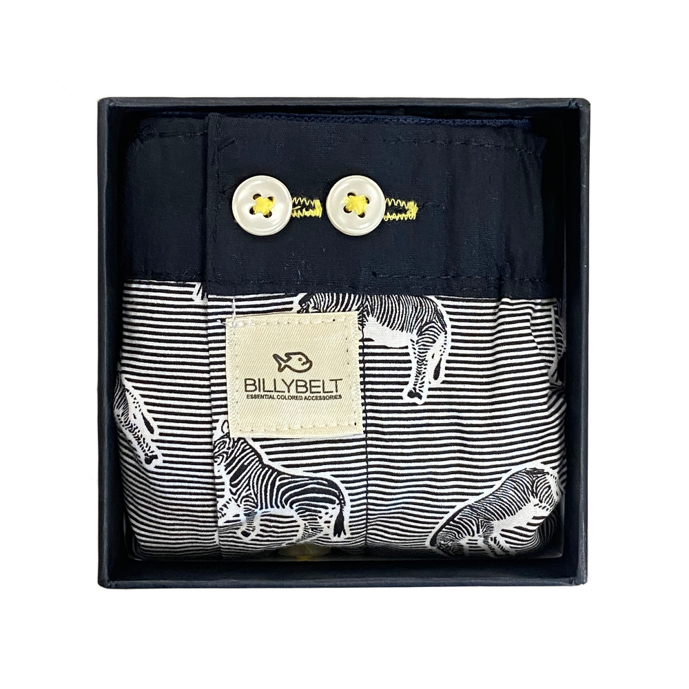 BillyBelt - Organic cotton boxer shorts - Serengeti - Size S