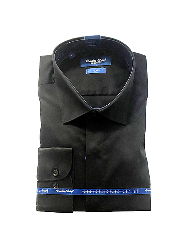 Ornella - Chemise Noire - 4XL
