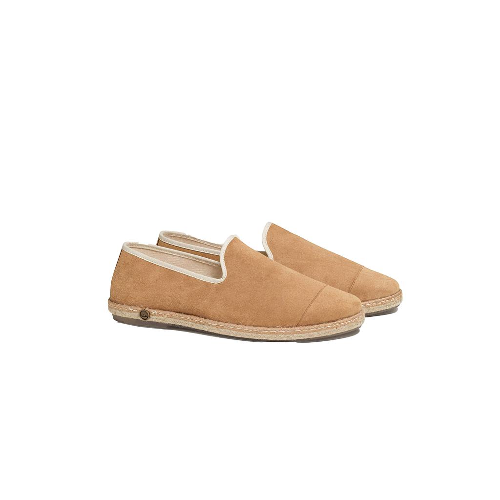 Angarde - Camel leather espadrille - 44
