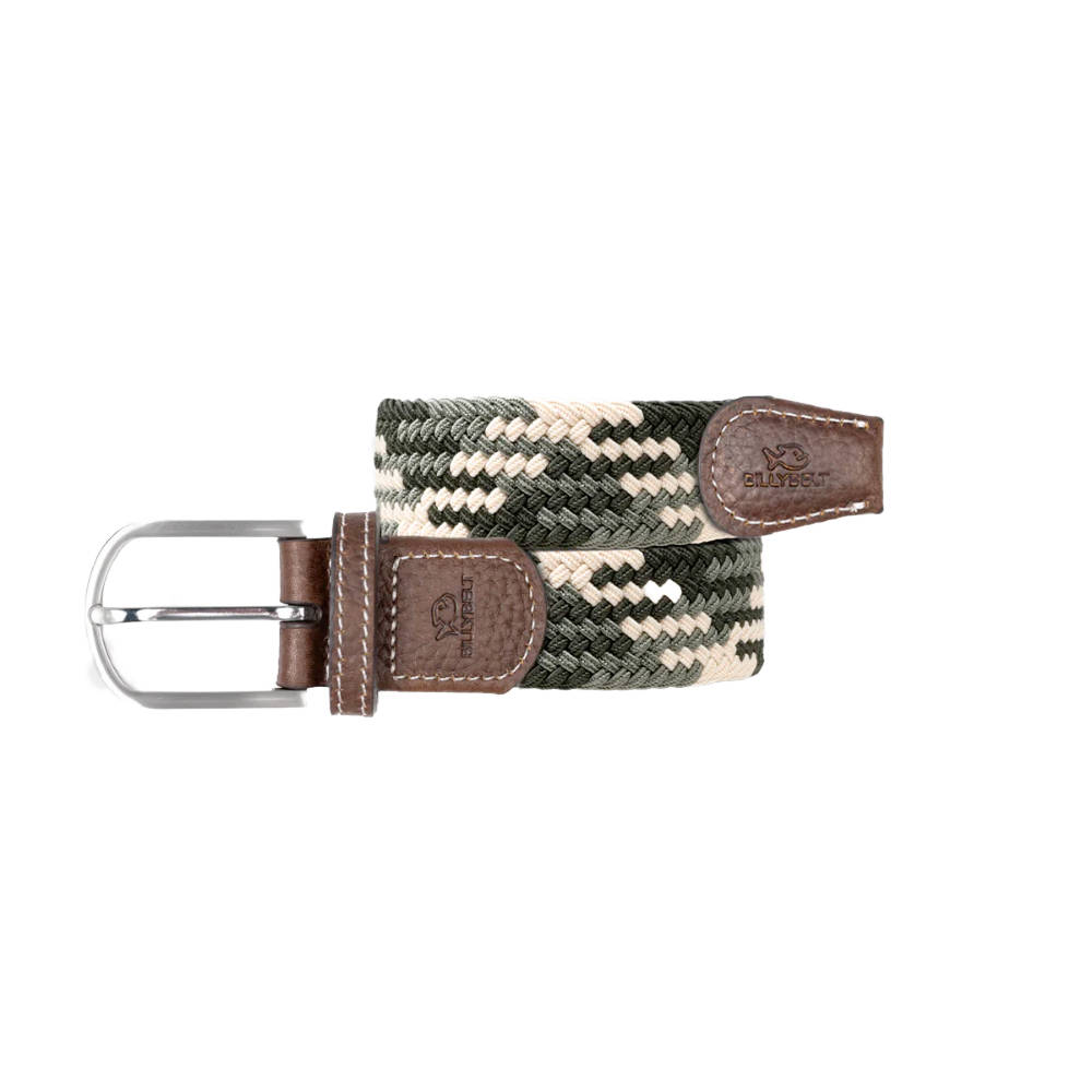 Billybelt - Ceinture tressée élastique - Amazonie - Taille 1