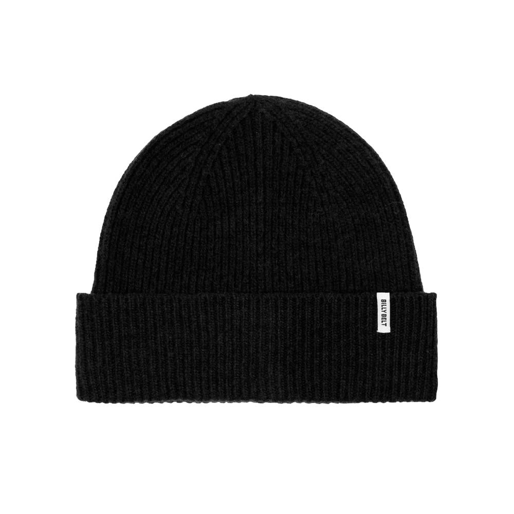 BillyBelt - Bonnet en laine d'agneau - Noir
