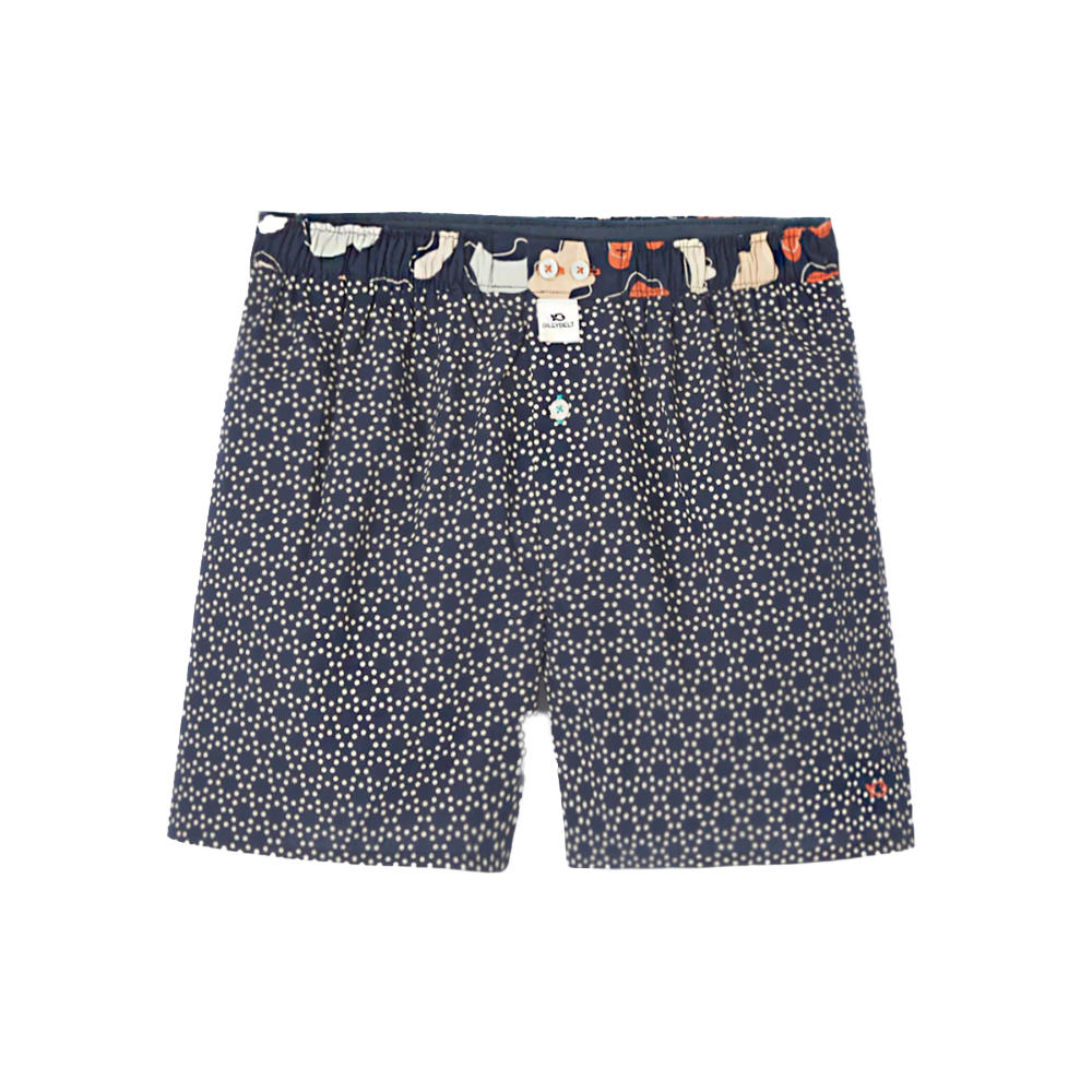 BillyBelt - Caleçon en coton bio - Dots circle - Taille M