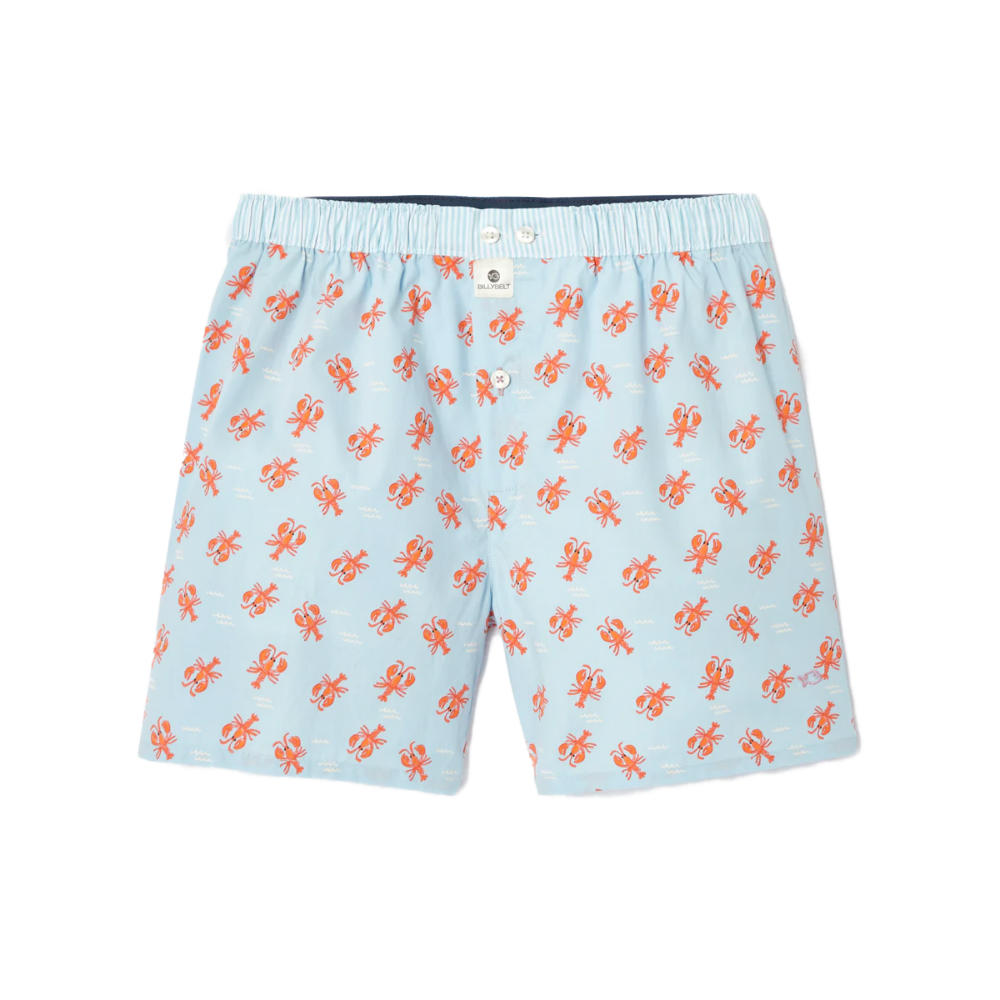 BillyBelt - Organic cotton boxer shorts - Paimpol Bay - Size M