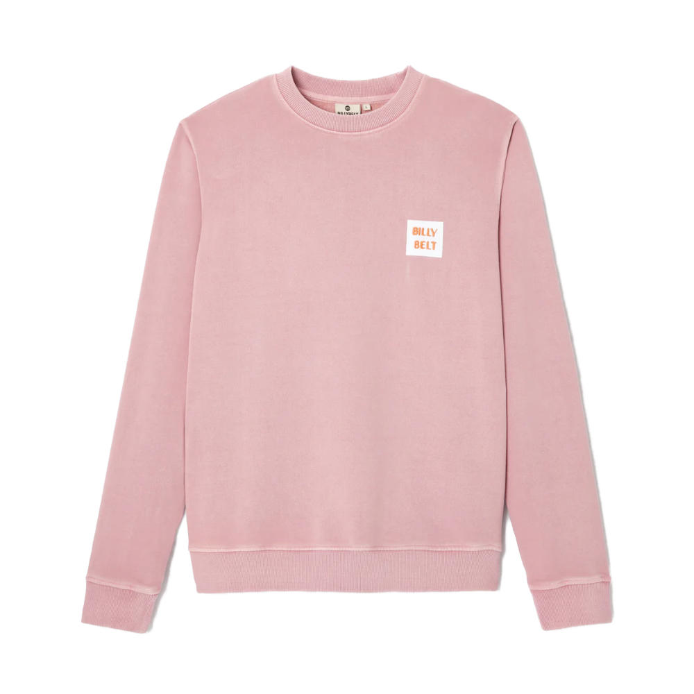 BillyBelt - Organic cotton sweatshirt 400 gr - Rose - M