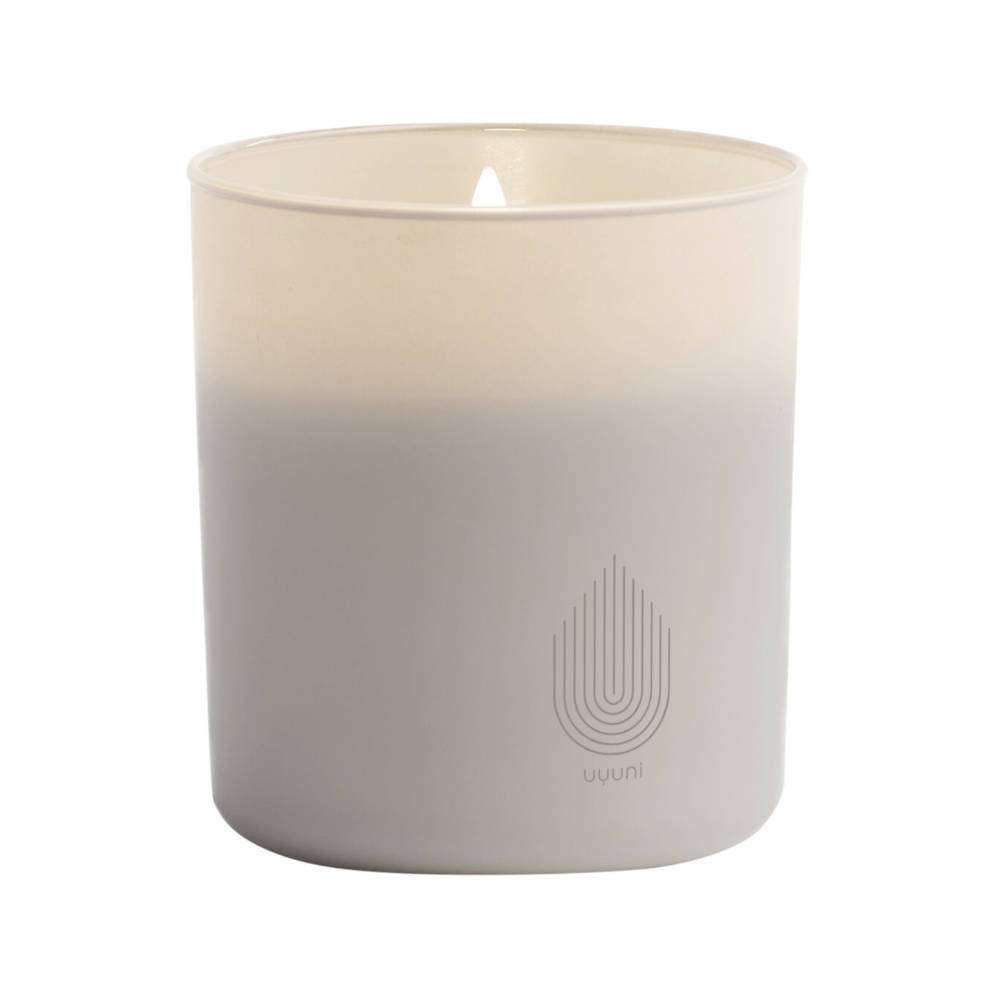 Uyuni - Glass Candle - Grey